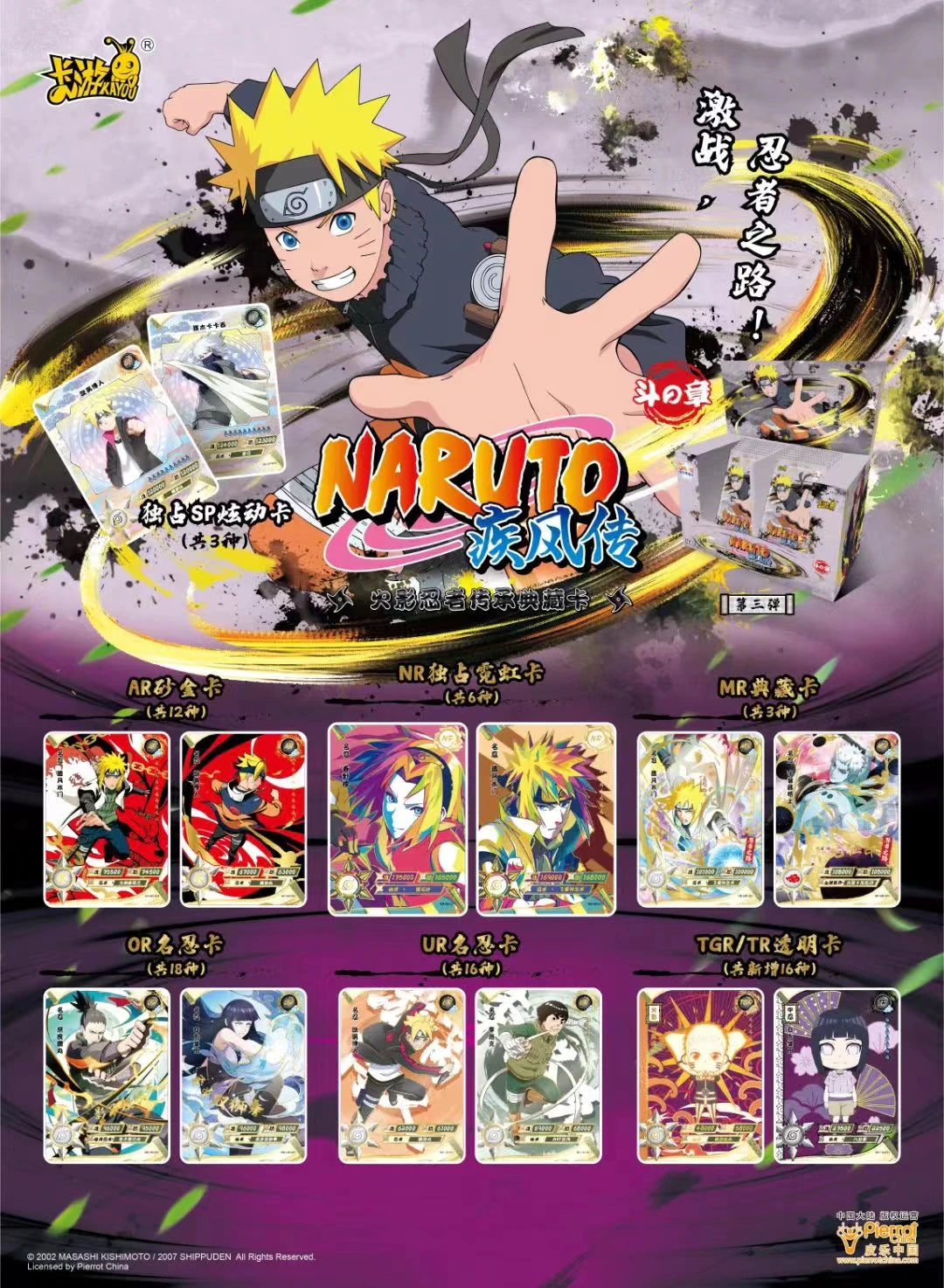 Display Naruto Kayou Wave 1 Tier 3